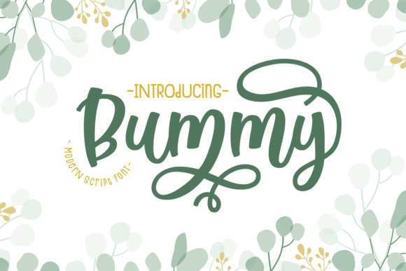 Bummy Font - Featured Image