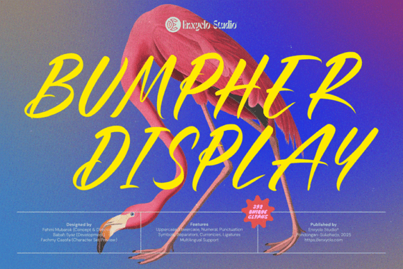 Bumpher Font - Featured Image