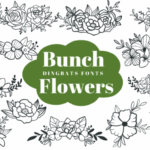 Bunch Flowers Font - Featured Image