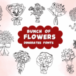 Bunch of Flowers Font - Featured Image