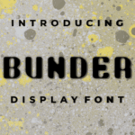 Bunder Font - Featured Image
