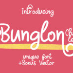 Bunglon Chameleon Font - Featured Image