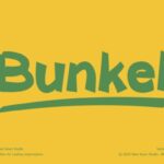 Bunkel Font - Featured Image