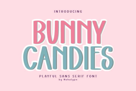 Bunny Candies Font - Featured Image