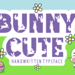 Bunny Cute Font - Featured Image