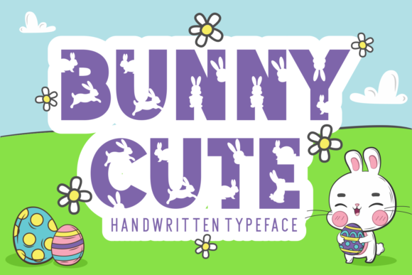 Bunny Cute Font - Featured Image