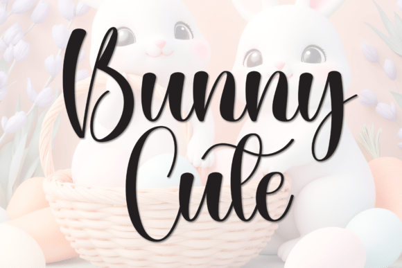 Bunny Cute Font - Featured Image