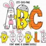 Bunny Doodle Font - Featured Image