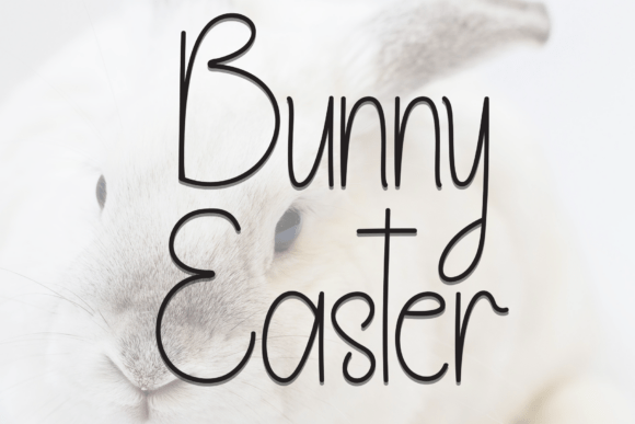 Bunny Easter Font - Featured Image