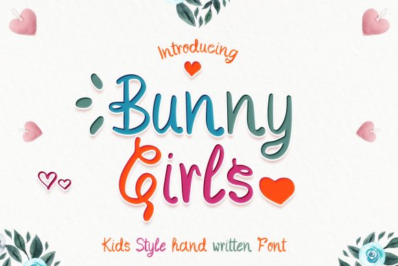 Bunny Girls Font - Featured Image