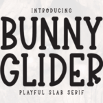 Bunny Glider Font - Featured Image