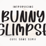 Bunny Glympse Font - Featured Image