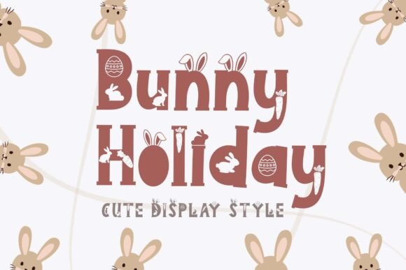Bunny Holiday Font - Featured Image