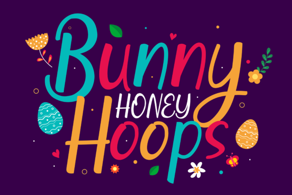 Bunny Hoops Font - Featured Image