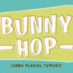 Bunny Hop Font - Featured Image
