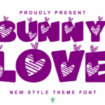 Bunny Love Font - Featured Image