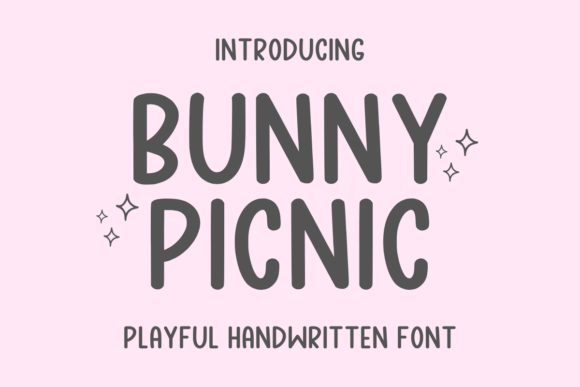 Bunny Picnic Font - Featured Image