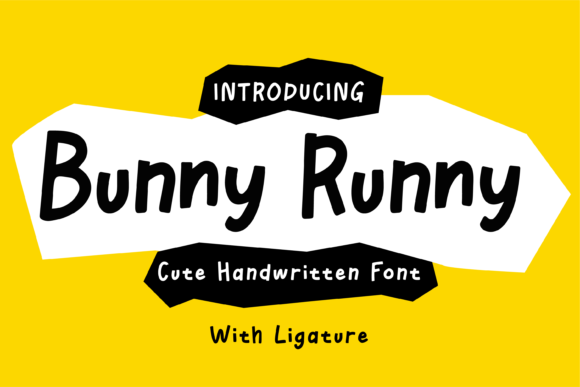 Bunny Runny Font - Featured Image