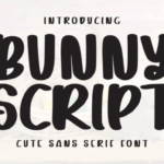 Bunny Script Font - Featured Image