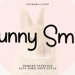 Bunny Smile Font - Featured Image