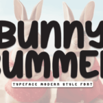 Bunny Summer Font - Featured Image