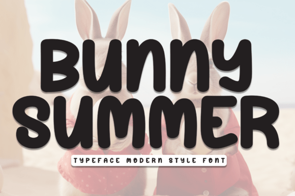 Bunny Summer Font - Featured Image