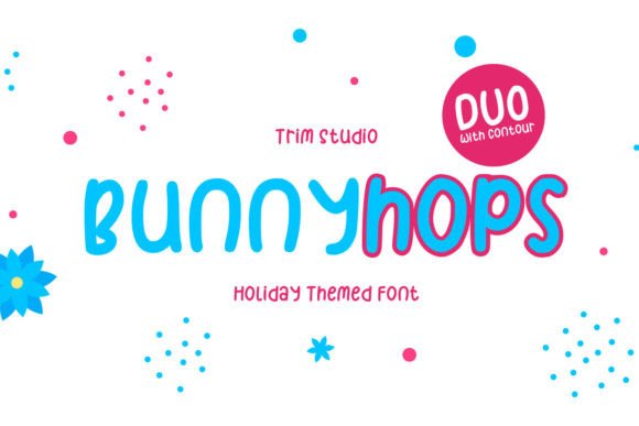 Bunnyhops Font - Featured Image