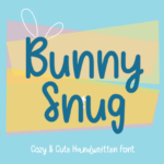 Bunnysnug Font - Featured Image
