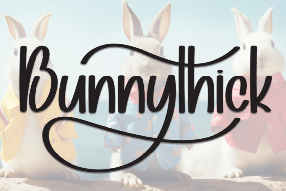 Bunnythick Font - Featured Image