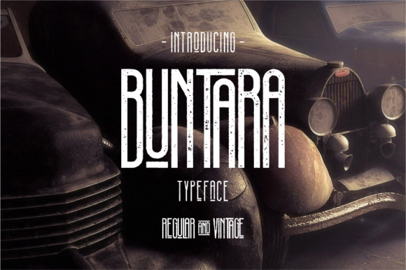 Buntara Font - Featured Image