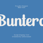 Buntera Font - Featured Image