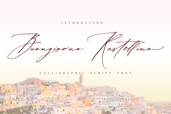 Buongiorno Rastellino Font - Featured Image