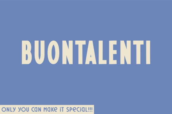 Buontalenti Font - Featured Image