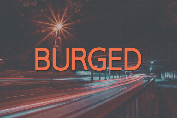 Burged Font - Featured Image