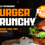 Burger Crunchy Font - Featured Image