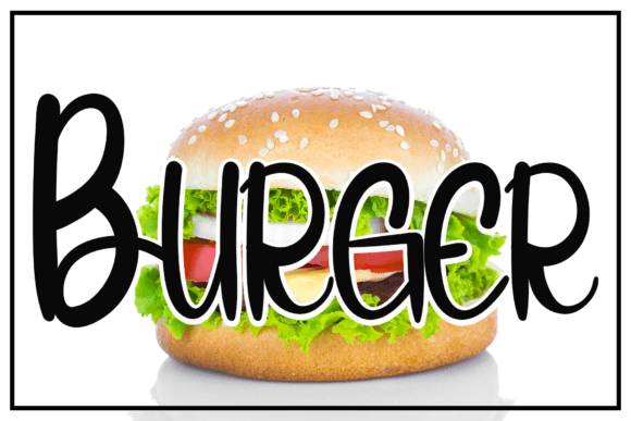 Burger Font - Featured Image