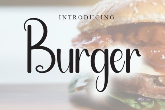 Burger Font - Featured Image