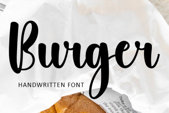 Burger Font - Featured Image