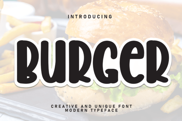 Burger Font - Featured Image