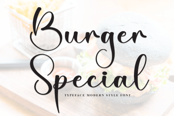 Burger Special Font - Featured Image