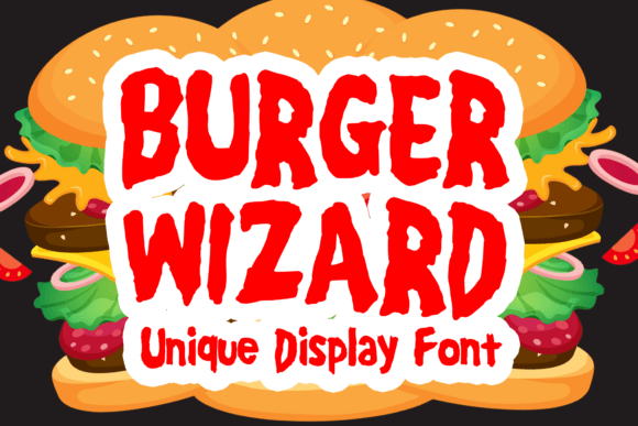 Burger Wizard Font - Featured Image