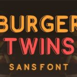 Burgertwins Regular 1 Font - Featured Image