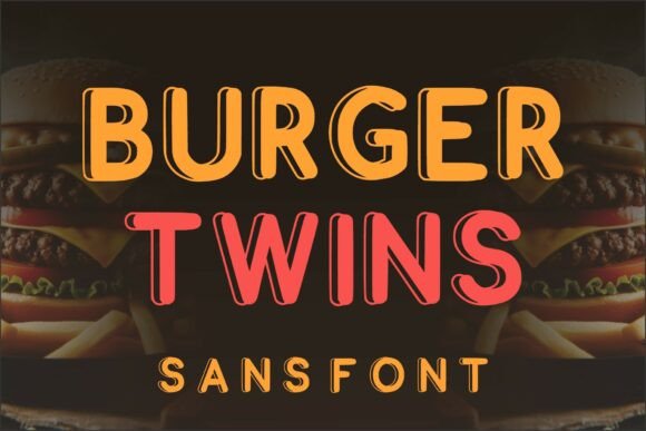 Burgertwins Regular 1 Font - Featured Image