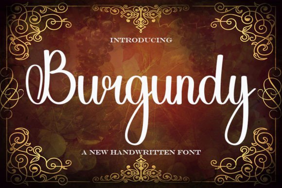 Burgundy Font - Featured Image