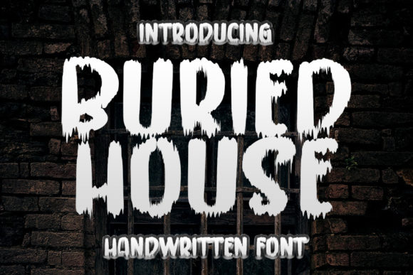 Buried House Font - Featured Image