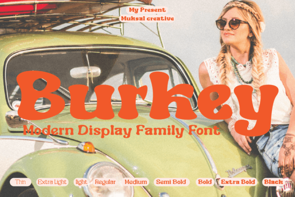 Burkey Font - Featured Image