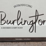 Burlington Font - Featured Image