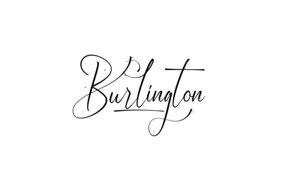 Burlington Font - Featured Image