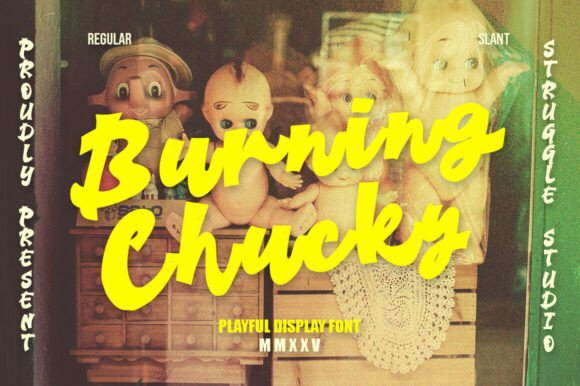 Burning Chucky Font - Featured Image