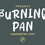Burning Pan Font - Featured Image